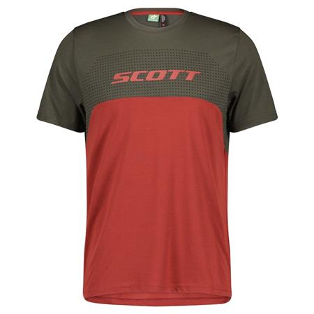 Kolesarska majica Scott TRAIL FLOW DRI tsi/rd