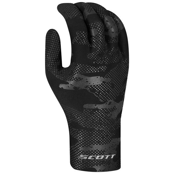 KOLESARSKE Rokavice SCOTT WINTER STRETCH LF čr