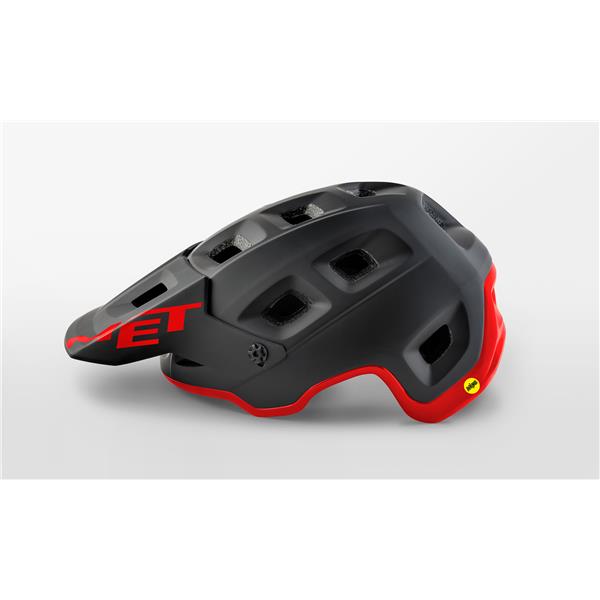 MTB KOLESARSKA ČELADA MET Terranova MIPS čr rd