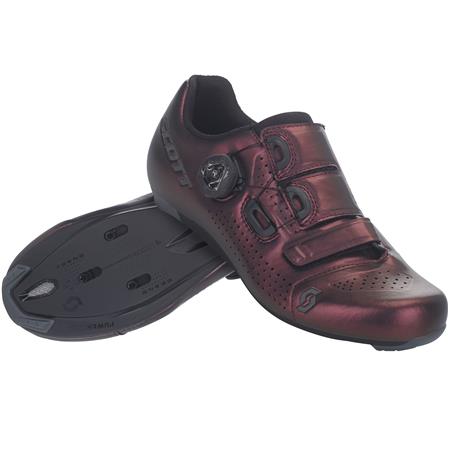 Ženski cestni kolesarski čevlji Scott TEAM BOA LADY vij/čr