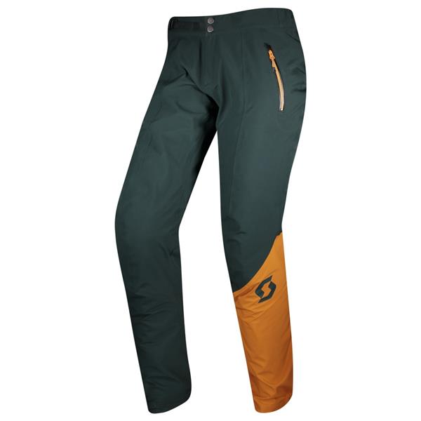 Dolge kolesarske hlače Scott Trail STORM ze/or XL