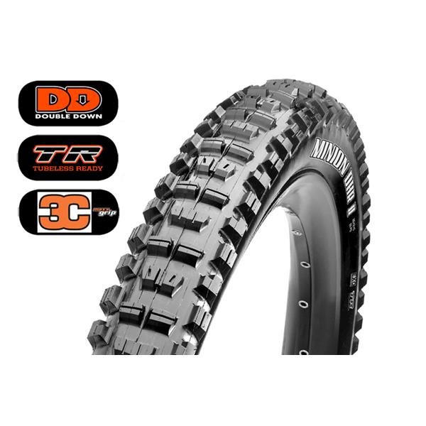 Plašč MAXXIS Minion DHR II 27.5x2.30 zložljiv DD TR 120 TPI 3C Maxx Terra