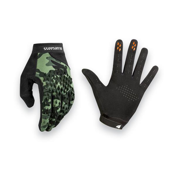 Kolesarske rokavice BlueGrass Prizma 3D camo/črna