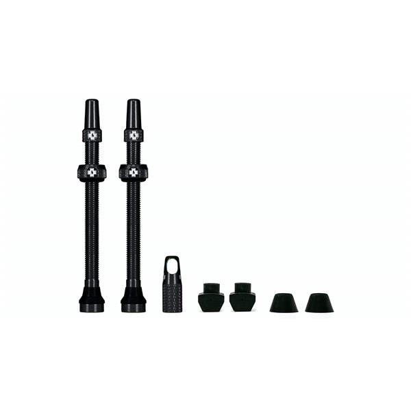 Set ventilov za Tubeless Muc off PRESTA VALVE 80mm/čr