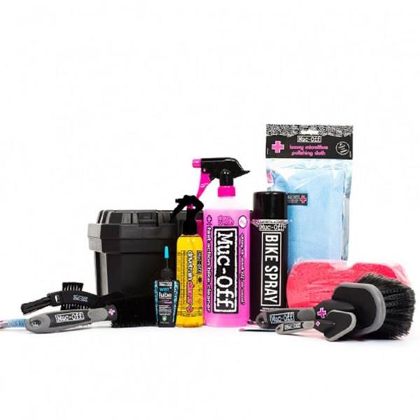 Odličen komplet za čiščenje in nego kolesa Muc-Off Ultimate Bicycle Cleaning Kit