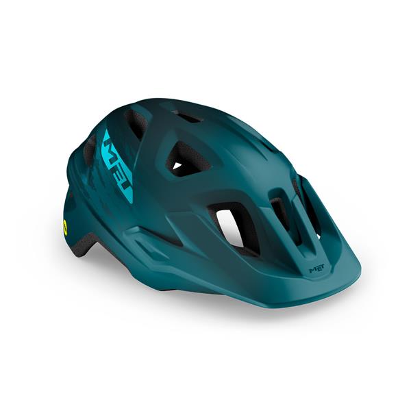 MTB KOLESARSKA ČELADA MET Echo MIPS petrol mo