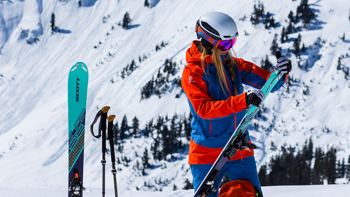 Turno smučarsko alpinistična čelada Scott Couloir Mountain 