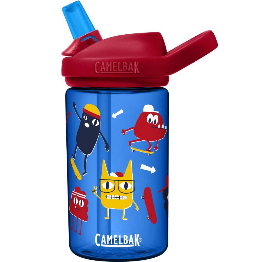 Steklenička CamelBak EDDY+R KID'S 0,4l, pošasti