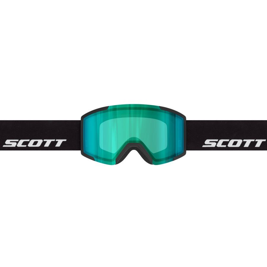 SMUČARSKA OČALA SCOTT SHIELD čr AMP ze chr S1