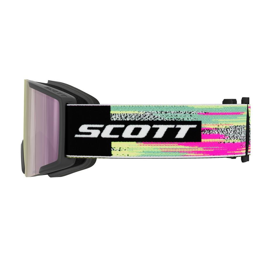 SMUČARSKA OČALA SCOTT SHIELD čr/ru AMP vij chr S3