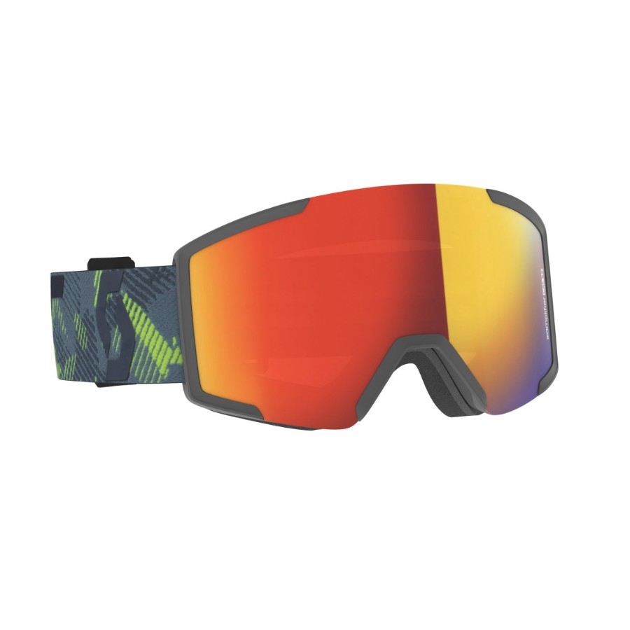 Smučarska očala SCOTT SHIELD ze/si rd