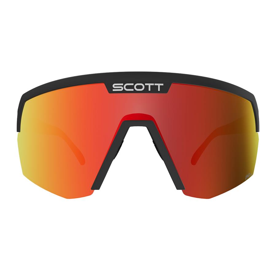 KOLESARSKA OČALA SCOTT SPORT SHIELD čr AMP rd chr S3