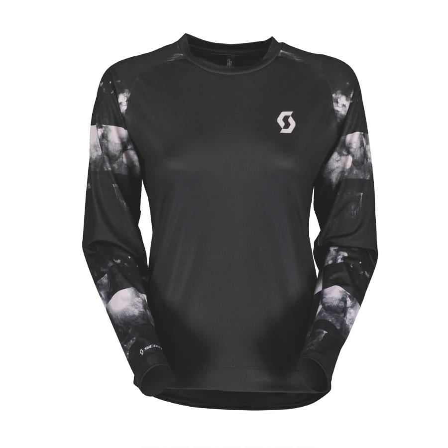 Ženska termo majica SCOTT TRAIL STORM dr čr/pi