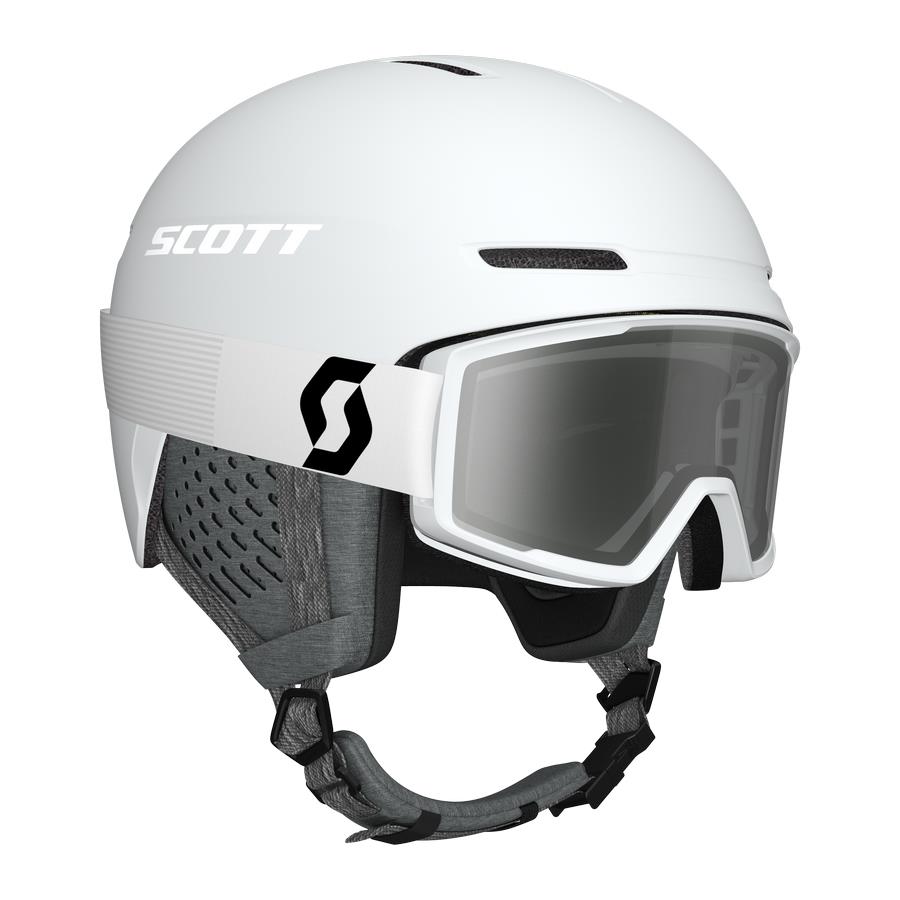 SMUČARSKA ČELADA SCOTT TRACK + SMUČARSKA OČALA FACTOR PRO be