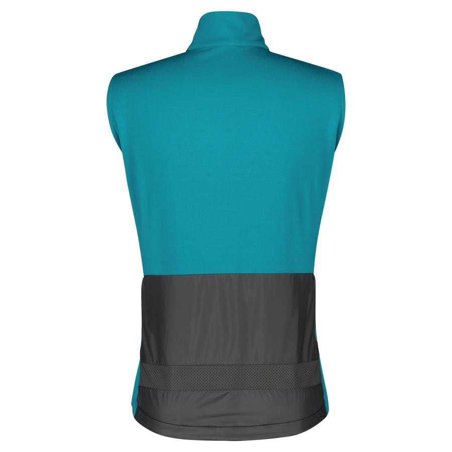 BREZROKAVNIK SCOTT GRAVEL WARM MERINO ze/čr