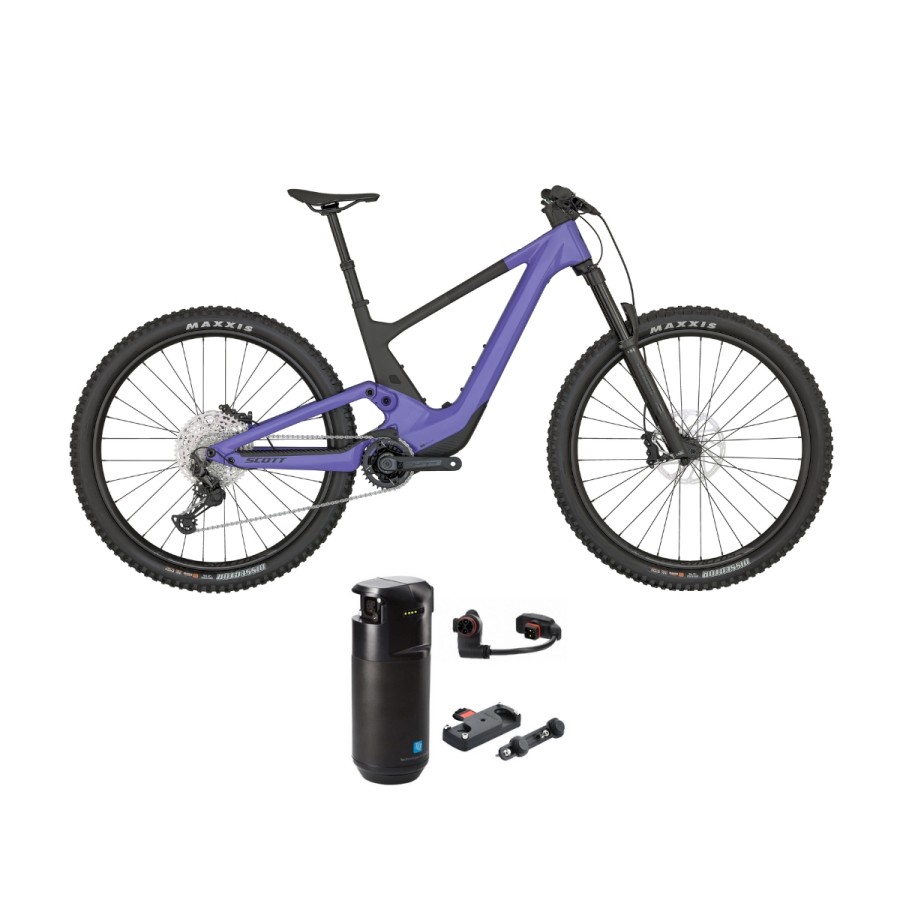 Električno gorsko kolo SCOTT CONTESSA VOLTAGE 910 + RANGE EXTENDER