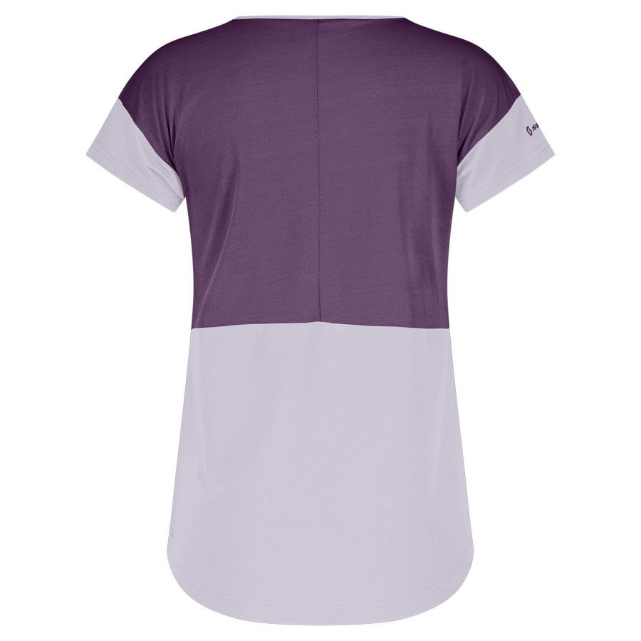 ŽENSKA KOLESARSKA MAJICA SCOTT TRAIL FLOW DRI svij/vij