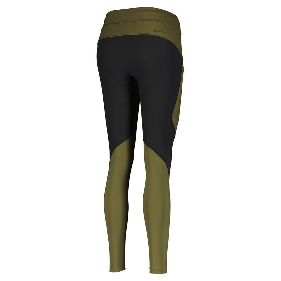 Ženske dolge pohodne pajkice Scott EXPLORAIR tze/čr