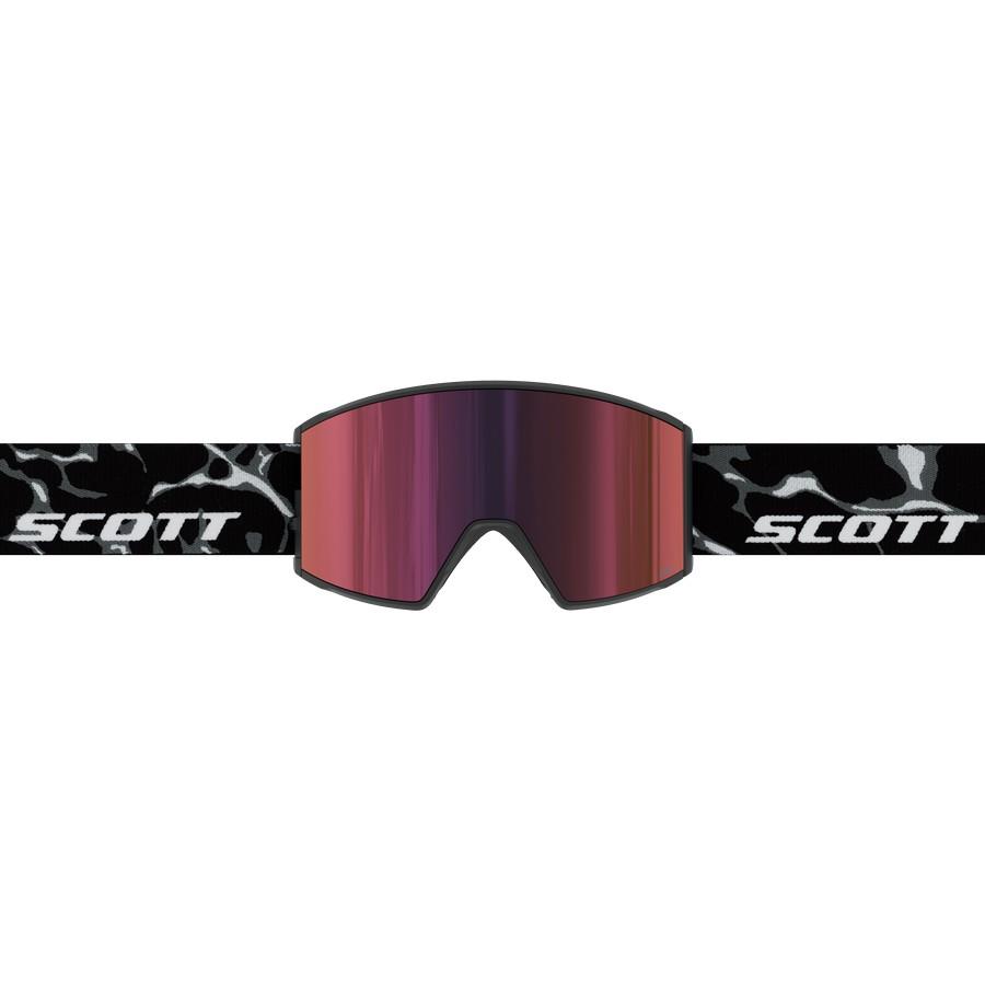 SMUČARSKA OČALA SCOTT REACT čr/be AMP rd chr S3