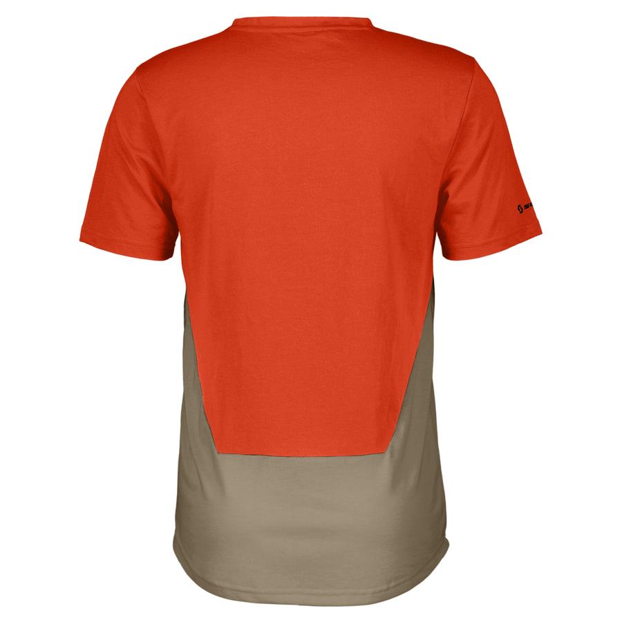 Kolesarska majica SCOTT TRAIL FLOW DRI rd/bež