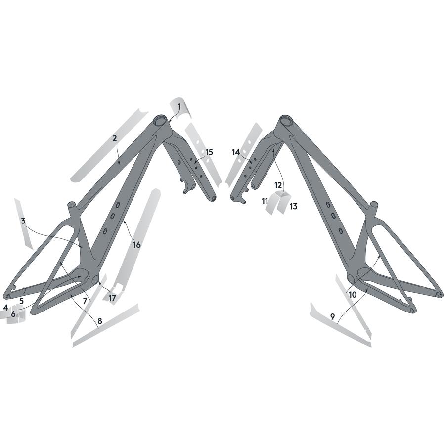 ZAŠČITA ZA OKVIR SYNCROS SCALE 23 CARBON