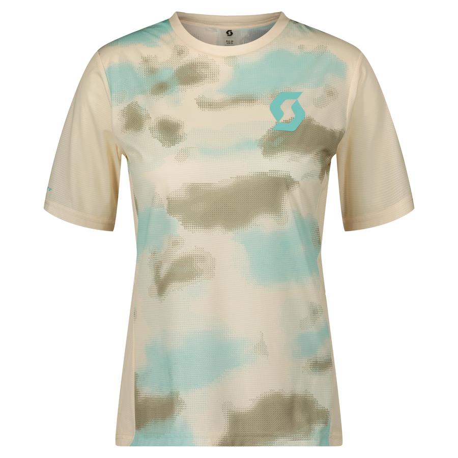 Ženska kolesarska majica SCOTT TRAIL VERTIC kr be/ze