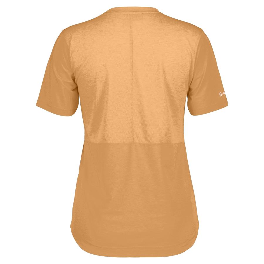 Ženska kolesarska majica SCOTT TRAIL VERTIC DRI kr bež