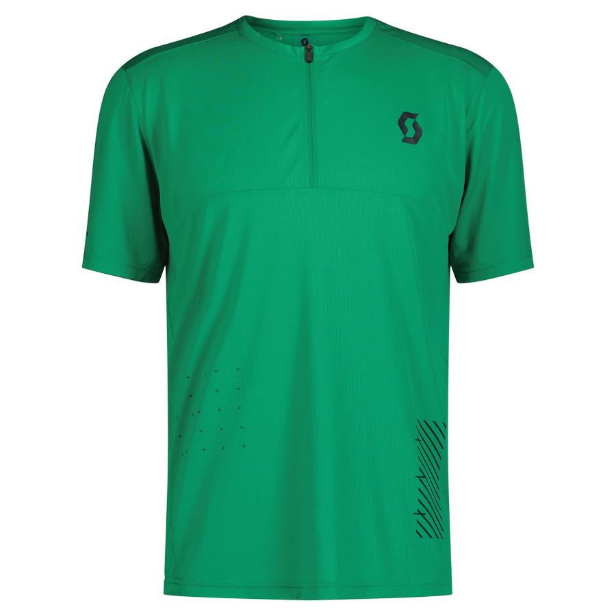 Kolesarska majica SCOTT TRAIL VERTIC ZIP kr ze