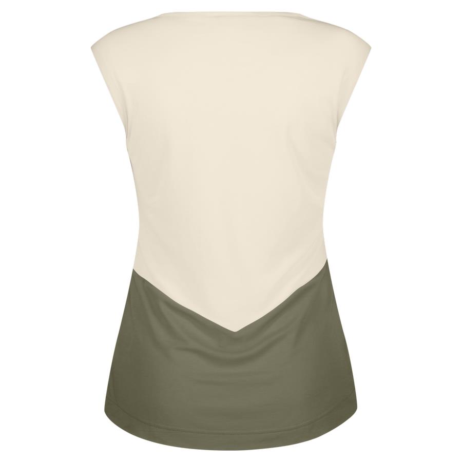 ŽENSKA KOLESARSKA MAJICA BREZ ROKAVOV SCOTT TRAIL VERTIC DRI ze/be