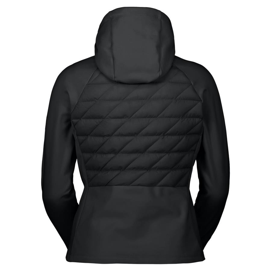 ŽENSKA JAKNA SCOTT DEFINED WARM HYBRID s kapuco čr