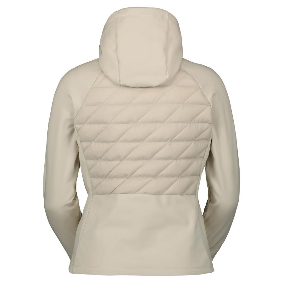 ŽENSKA JAKNA SCOTT DEFINED WARM HYBRID s kapuco bež