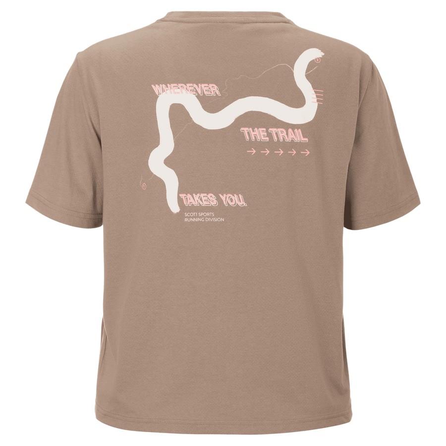 ŽENSKA TEKAŠKA MAJICA SCOTT ENDURANCE DRI kr bež/be