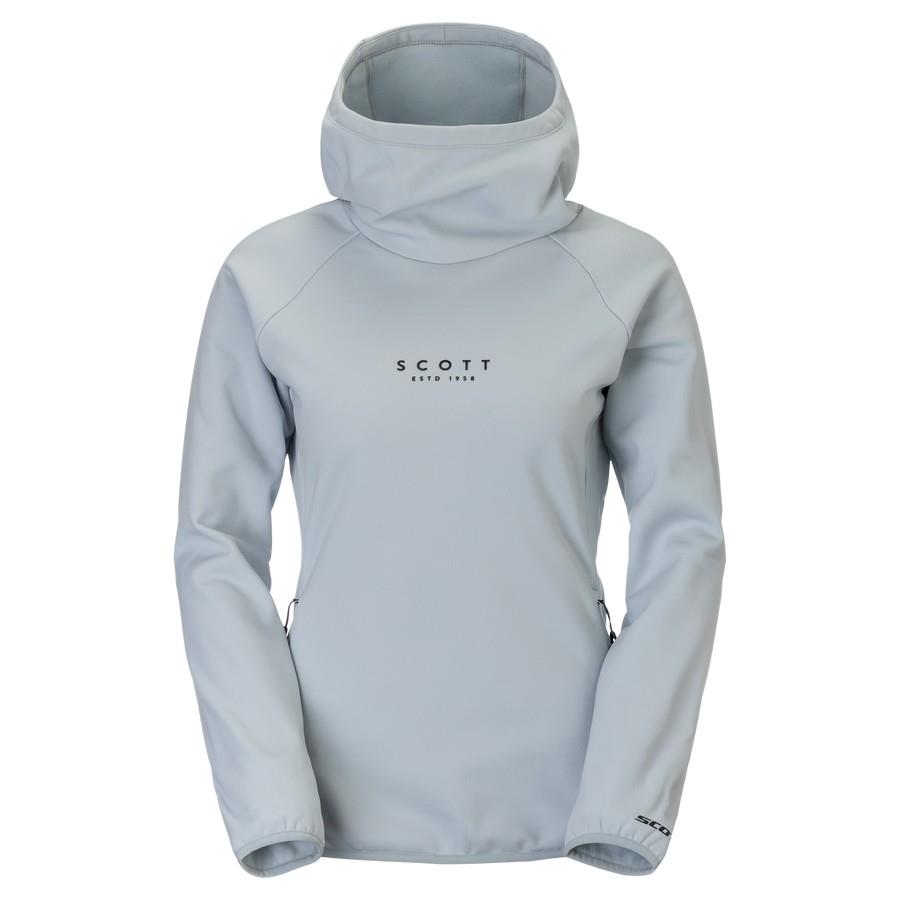 ŽENSKI PULOVER SCOTT DEFINED WARM s kapuco mo