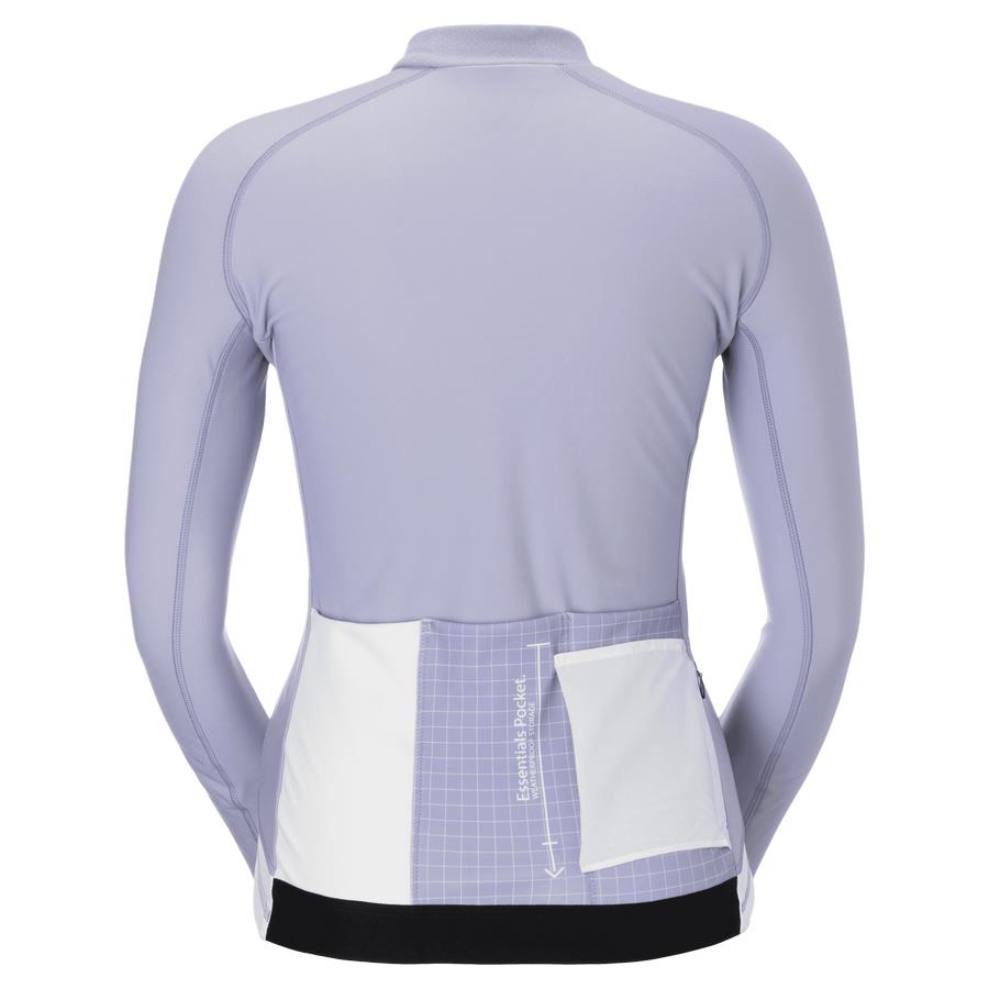 ŽENSKA TERMO KOLESARSKA MAJICA SCOTT RC PRO WARM LS-REMIX ČR/VI