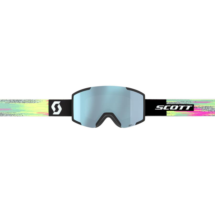 SMUČARSKA OČALA SCOTT SHIELD + DODATNA LEČA čr/ru AMP led chr S2