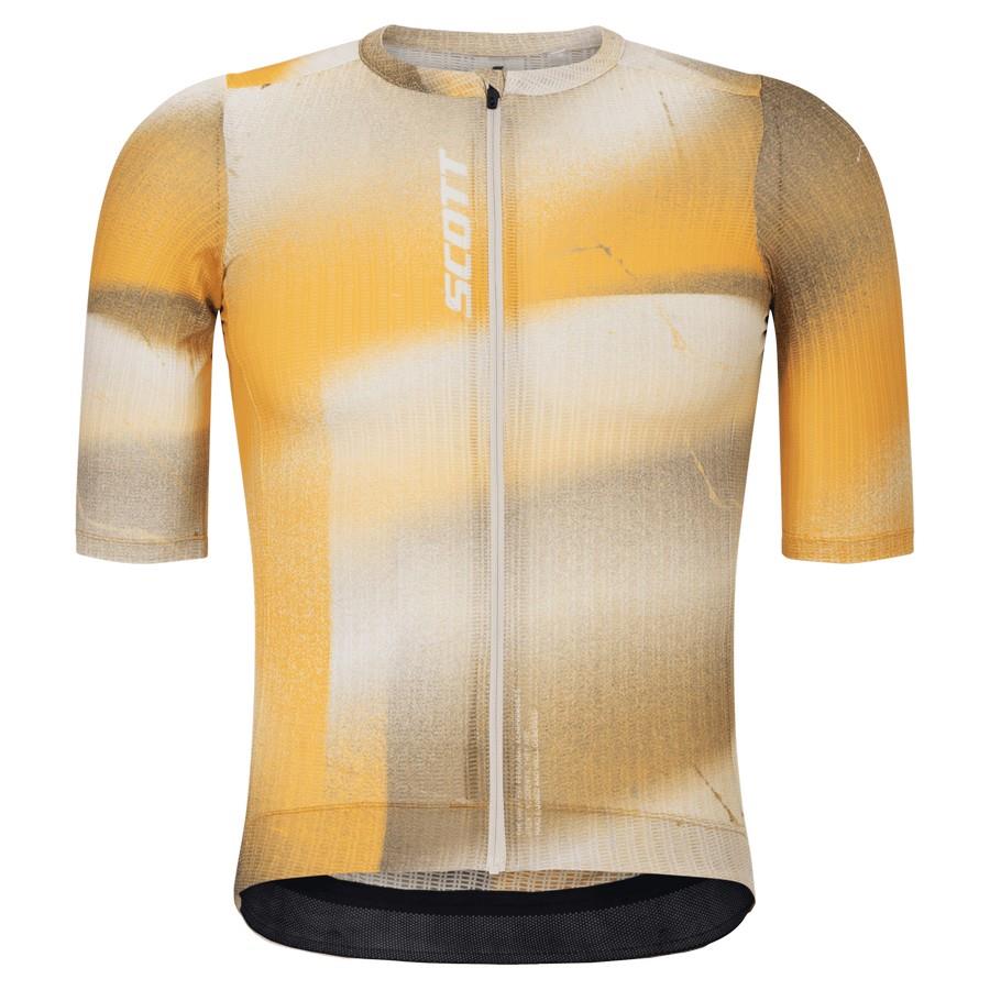 KOLESARSKA MAJICA SCOTT PRO SL kr bež/or