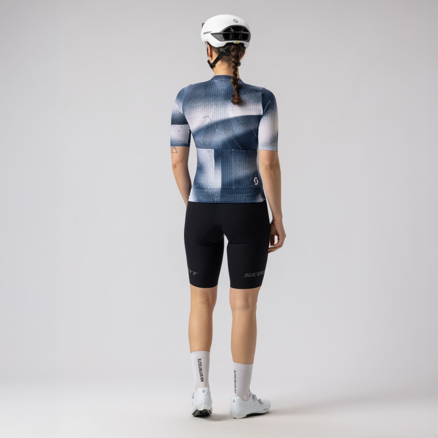 ŽENSKA KOLESARSKA MAJICA SCOTT PRO SL kr ro/be