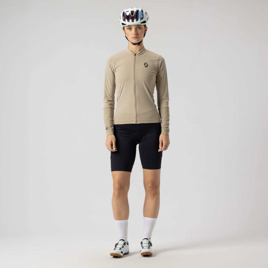 ŽENSKA KOLESARSKA MAJICA SCOTT ENDURANCE dr si/ru