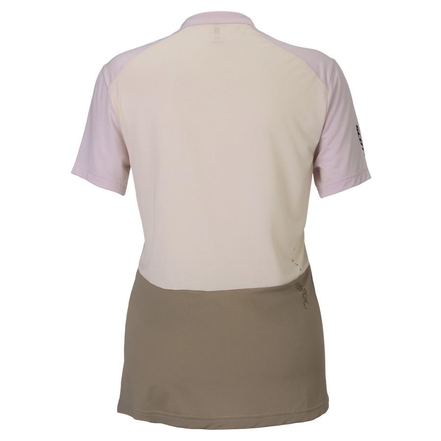 ŽENSKA KOLESARSKA MAJICA SCOTT VERTIC ZIP kr ro/be