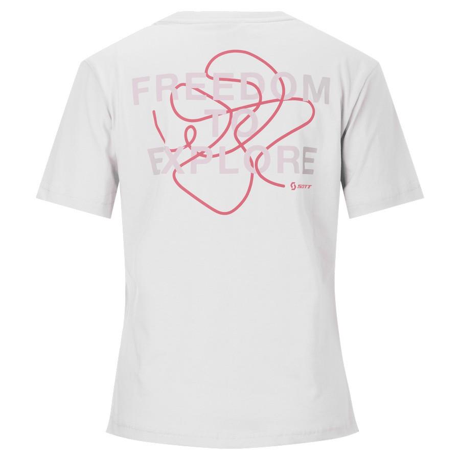 ŽENSKA MAJICA SCOTT BACKPRINT kr be