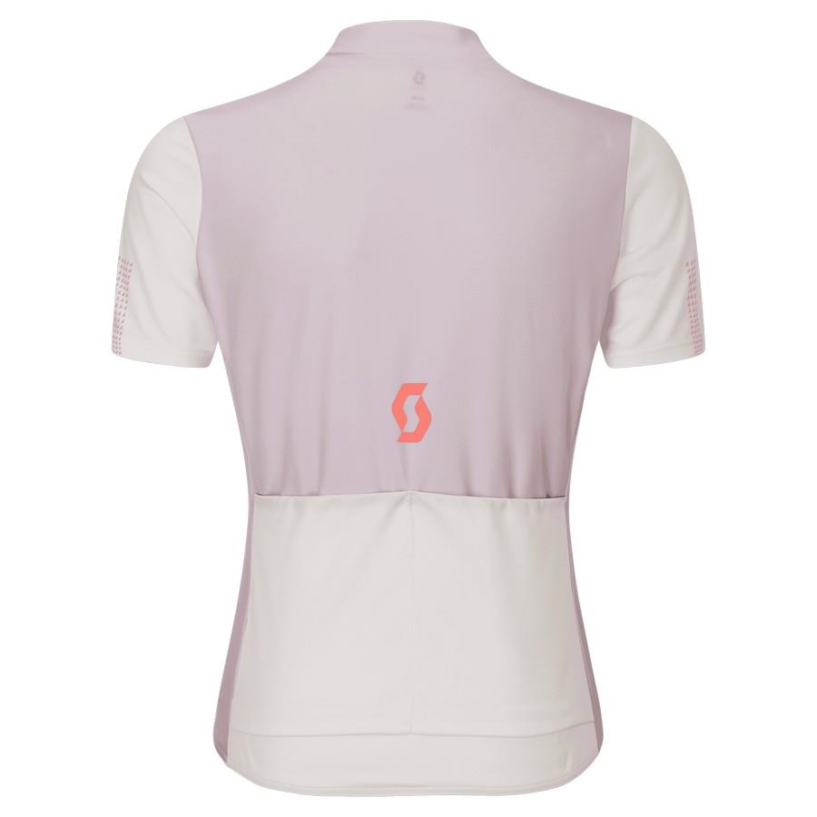 OTROŠKA KOLESARSKA MAJICA SCOTT kr be/ro