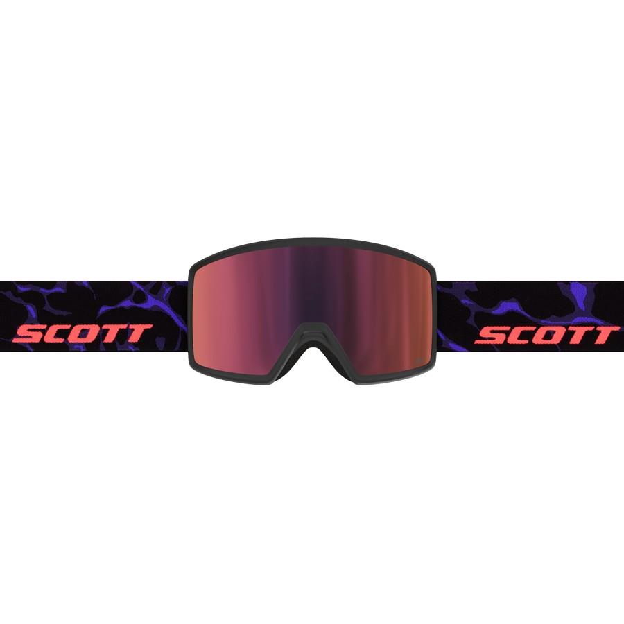 SMUČARSKA OČALA SCOTT NEO čr/vij AMP rd chr S3