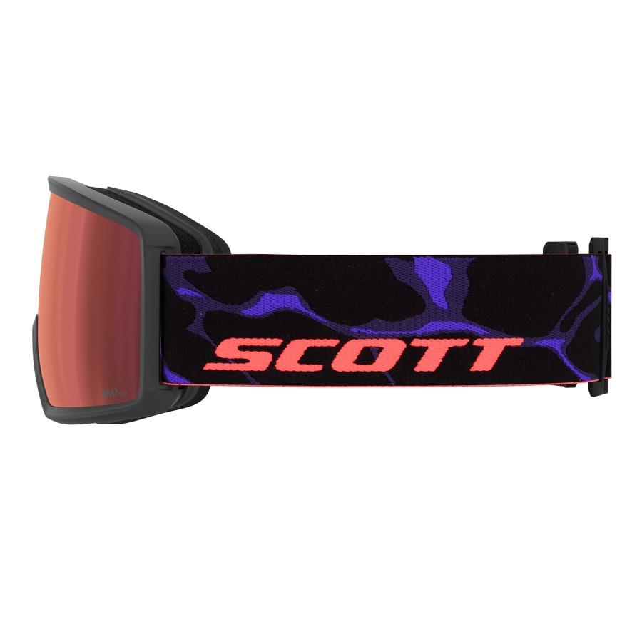 SMUČARSKA OČALA SCOTT NEO čr/vij AMP rd chr S3