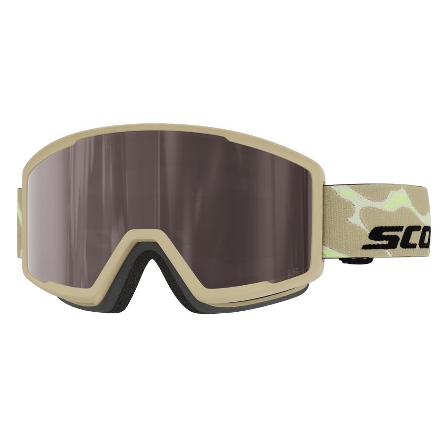 SMUČARSKA OČALA SCOTT TRACE PRO COMPACT bež sr chr S2
