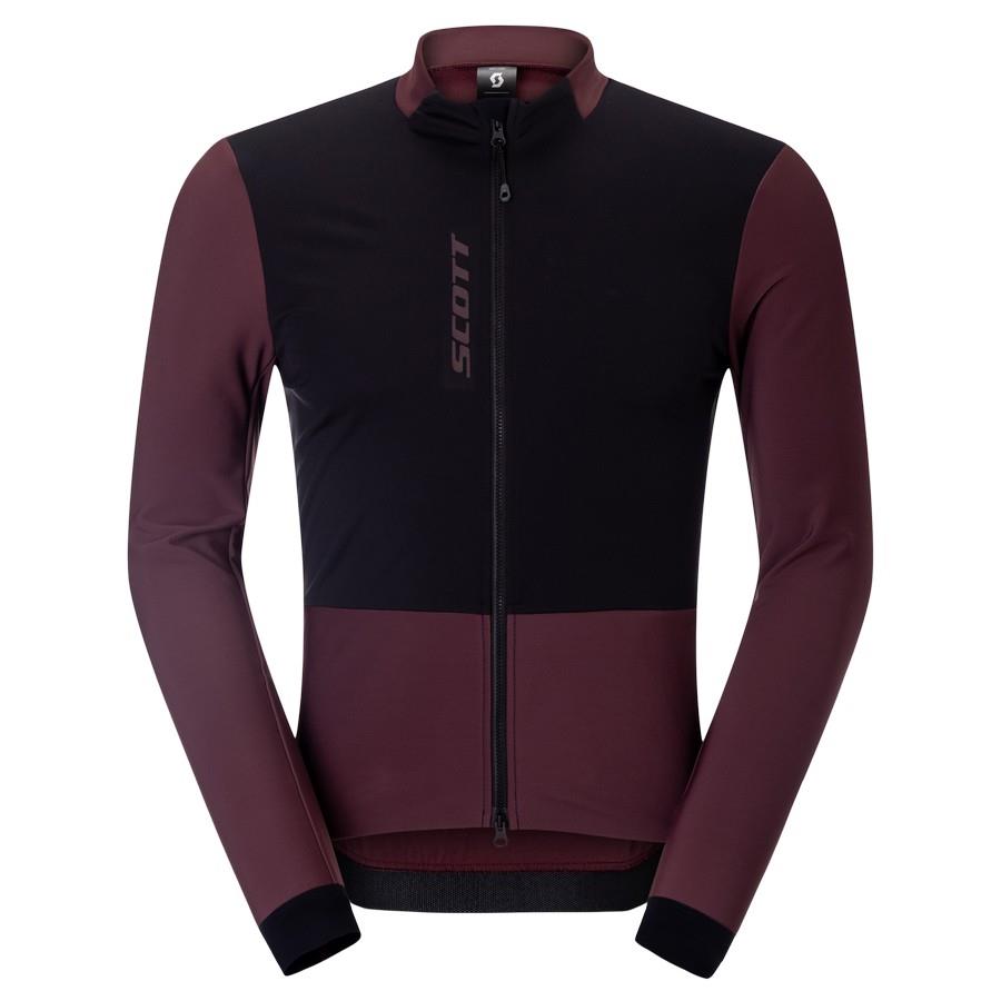 KOLESARSKA MAJICA SCOTT PRO WARM WB LS rd/čr