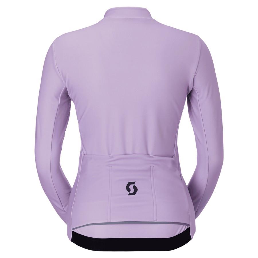 ŽENSKA KOLESARSKA MAJICA SCOTT PRO WARM WB LS vij/čr