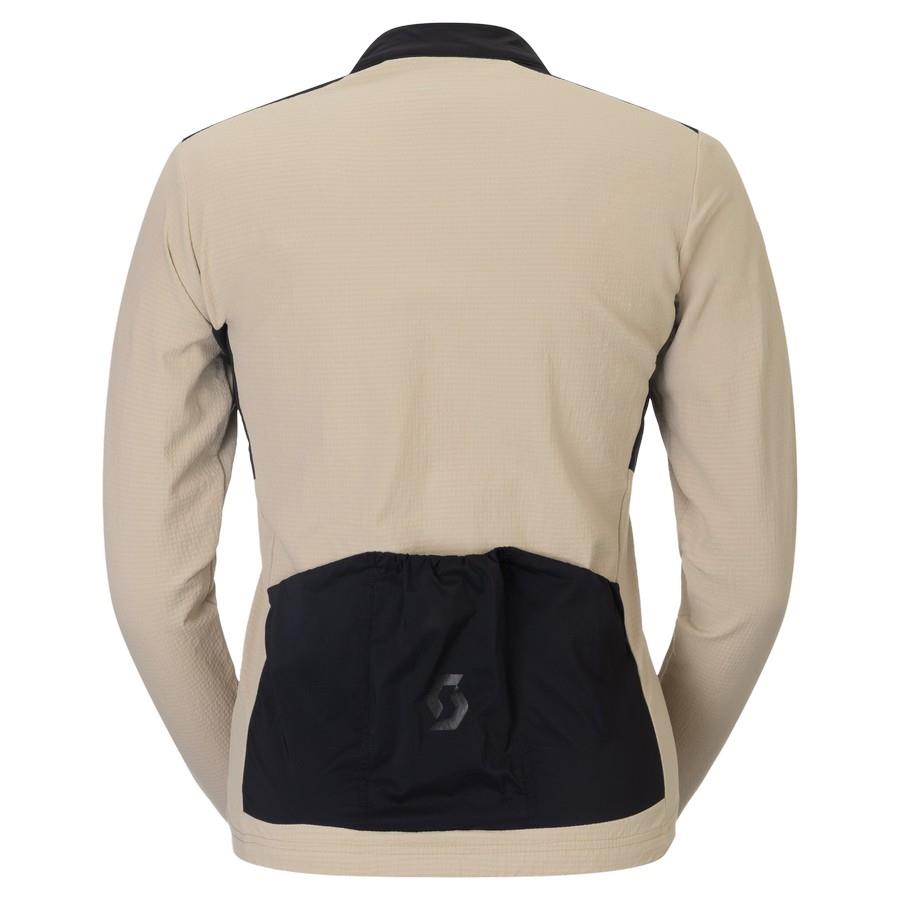 ŽENSKA KOLESARSKA MAJICA SCOTT ENDURANCE WARM LS bež/čr