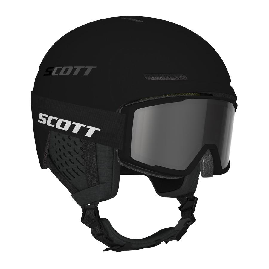 SMUČARSKA ČELADA SCOTT TRACK + SMUČARSKA OČALA SCOTT TRACE čr
