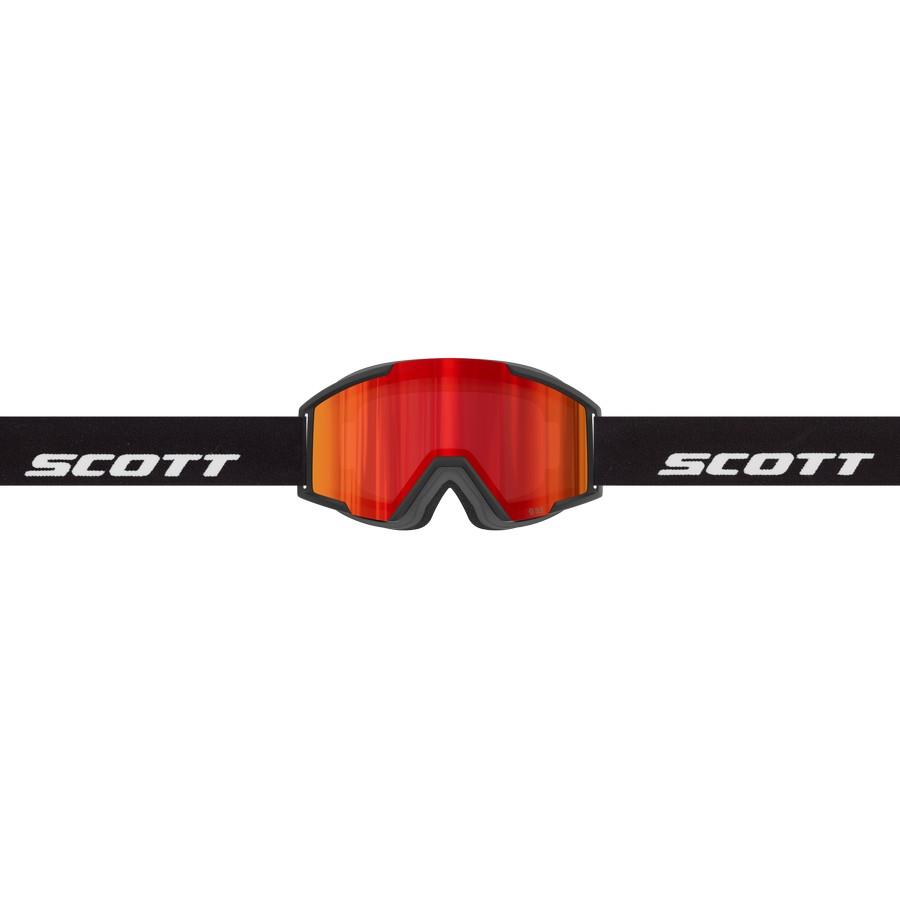 OTROŠKA SMUČARSKA OČALA SCOTT JR SHIELD PRO čr rd chr S3