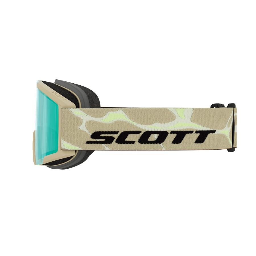OTROŠKA SMUČARSKA OČALA SCOTT JR SHIELD PRO bež ze chr S2